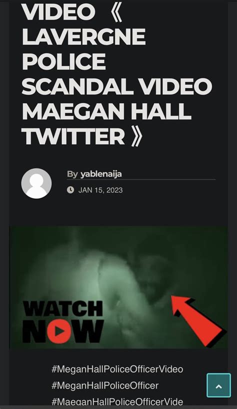 This apparently leaked video of Maegan Hall is just a ...